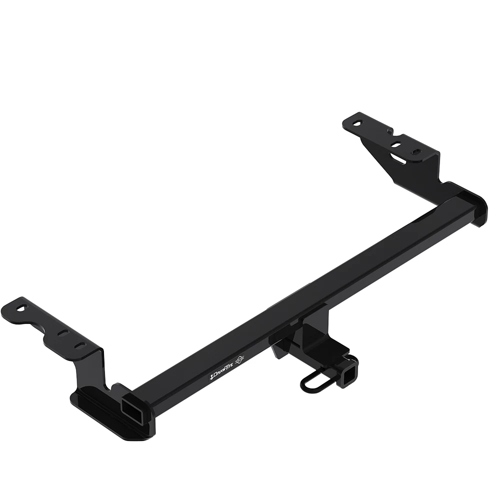 Trailer Tow Hitch w/ 4 Bike Rack For 18-22 Ford EcoSport Class 2 tilt away adult or child arms fold down carrier w/ Lock and Cover