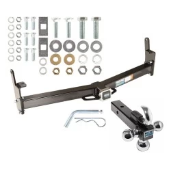 Reese Trailer Tow Hitch Receiver For 91-03 Ford Explorer 2001 4-Door Only 91-94 Navajo 97-01 Mountaineer w/Tri-Ball Triple Ball 1-7/8" 2" 2-5/16"