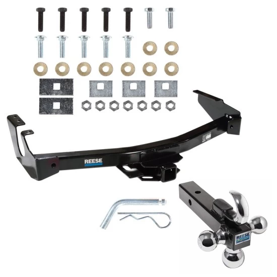 Reese Trailer Tow Hitch Receiver For 94-03 Dodge Van w/ Standard Bumper w/Tri-Ball Triple Ball 1-7/8" 2" 2-5/16"