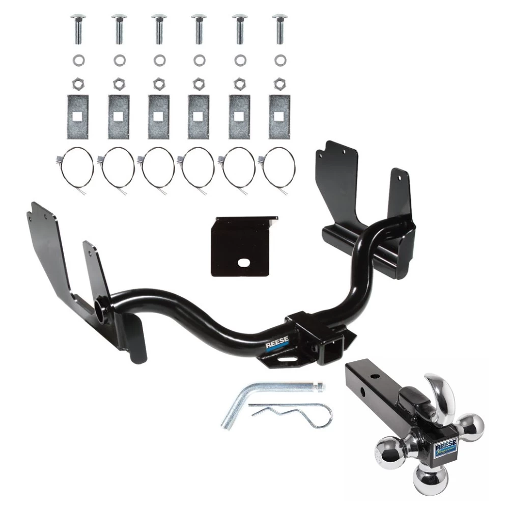 Reese Trailer Tow Hitch Receiver For 04-05 Ford F-150 2006 Lincoln Mark LT w/Tri-Ball Triple Ball 1-7/8" 2" 2-5/16"