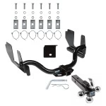 Reese Trailer Tow Hitch Receiver For 04-05 Ford F-150 2006 Lincoln Mark LT w/Tri-Ball Triple Ball 1-7/8" 2" 2-5/16"