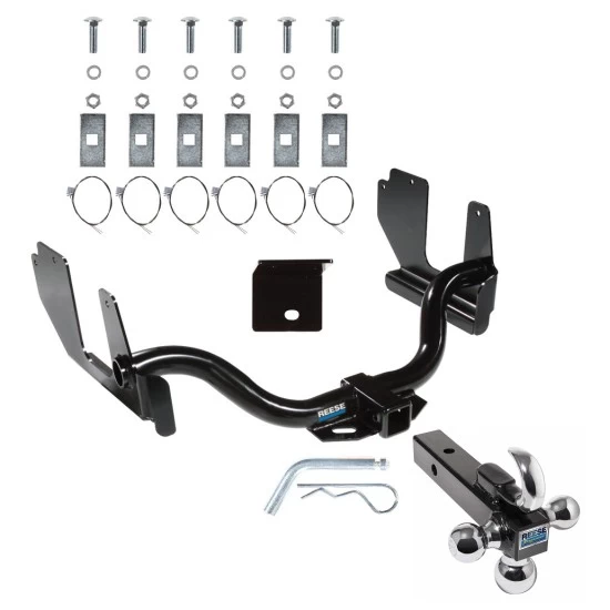 Reese Trailer Tow Hitch Receiver For 04-05 Ford F-150 2006 Lincoln Mark LT w/Tri-Ball Triple Ball 1-7/8" 2" 2-5/16"