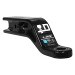 Draw-Tite 21,000 lbs Ball Mount Fits 3" Trailer Tow Hitch Receiver Heavy Duty Forged 4" Drop 2" Rise 10-1/2" Long 1-1/4" Ball Hole Dia.