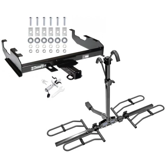Custom Fit Trailer Hitch 2 Bike Carrier Rail Rack Anti Rattle Device w/ 2 Keys Installation Hardware Installation Instructions 41001 63134 63100 Draw-Tite Trailer Tow Hitch 63-00 GMC Chevy C/K Pickupd F150 F250 F350 F450 Platform Style 2 Bike Rack Anti R Trailer Tow Hitch For 63-00 GMC Chevy C/K Pickup Ford F150 F250 F350 F450 Platform Style 2 Bike Rack w/ Anti Rattle Hitch Lock