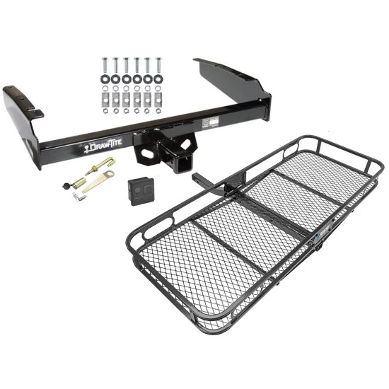 Custom Fit Trailer Hitch Cargo Hitch Basket Security J-Pin Rubber Hitch Plug Cover Installation Hardware Installation Instructions 41004 63153 63201 7010 Draw-Tite Trailer Tow Hitch 80-97 F-100 F-150 F-250 F-350 Basket Cargo Carrier Platform Hitch Lock a Trailer Tow Hitch For 80-97 Ford F-100 F-150 F-250 F-350 Basket Cargo Carrier Platform Hitch Lock and Cover