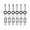 Trailer Tow Hitch For 80-86 Ford F-100 F-150 F-250 F-350 Except w/ Custom Fascia Complete Package w/ Wiring and 1-7/8" Ball