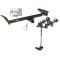 Trailer Tow Hitch For 79-11 Ford Crown Victoria Lincoln Town Car Marquis w/ 4 Bike Carrier Rack