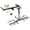 Trailer Tow Hitch For 79-11 Ford Crown Victoria Lincoln Town Car Marquis Platform Style 2 Bike Rack Hitch Lock and Cover