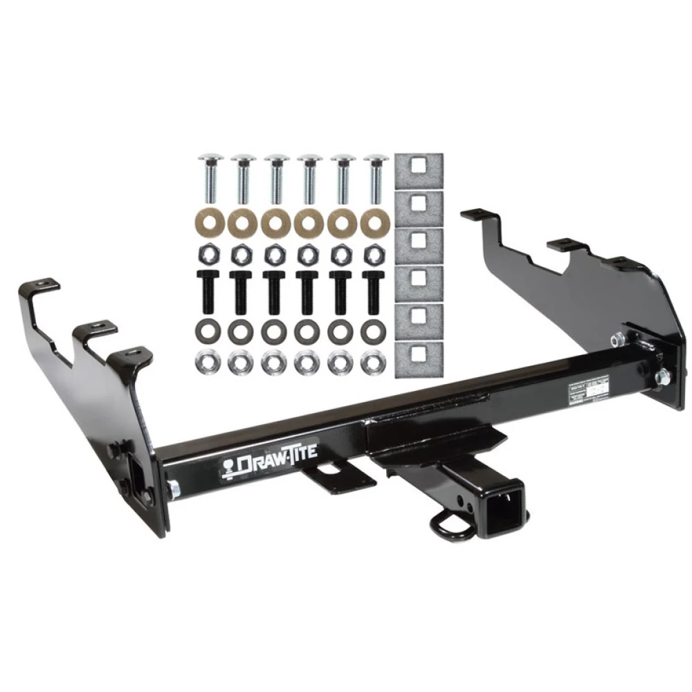 Trailer Tow Hitch For 63-87 Chevy GMC C/K 63-79 Ford 68-02 Dodge 74-88 Ramcharger w/ Deep Drop Bumper