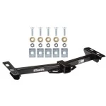 Trailer Tow Hitch For 88-00 Chevy GMC C/K Pickup Roll Pan Bumper Platform Style 2 Bike Rack w/ Anti Rattle Hitch Lock