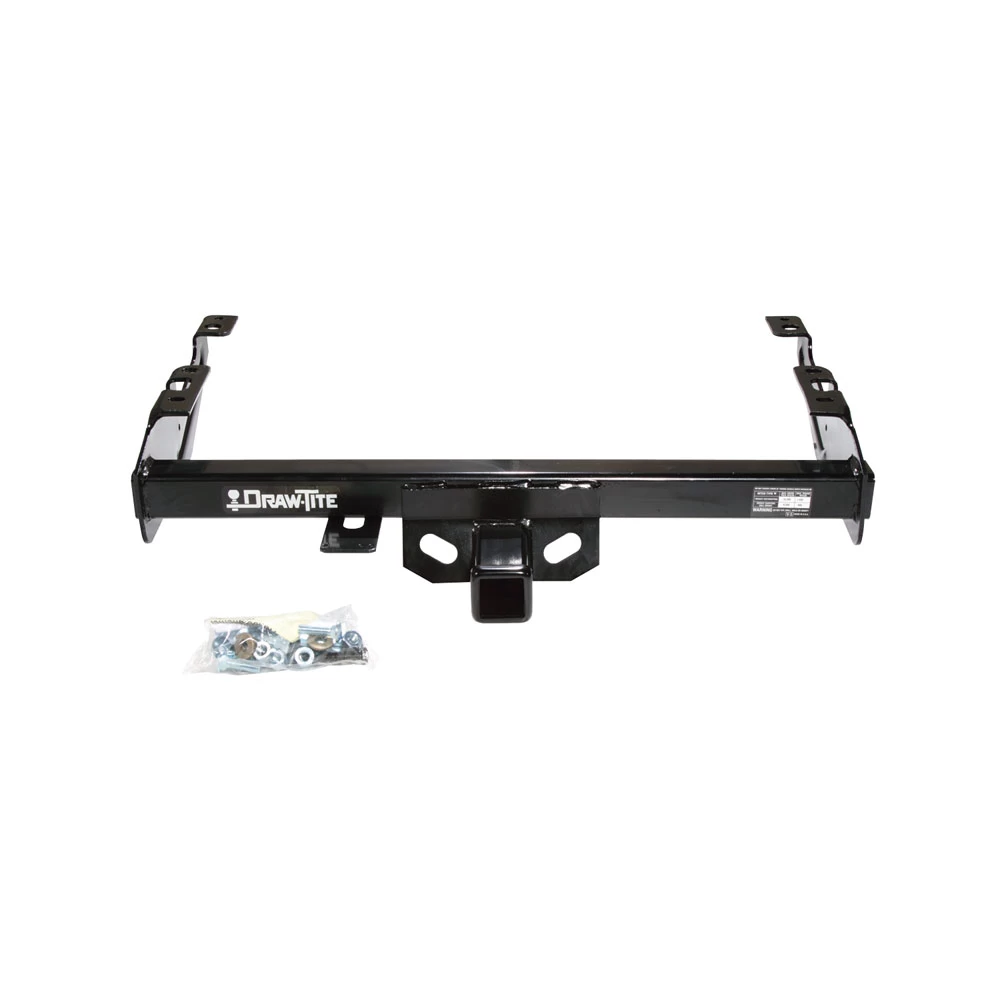 Trailer Tow Hitch For 88-00 Chevy GMC C/K C1500 C2500 C3500 K1500 K2500 K3500 Complete Package w/ Wiring and 2" Ball