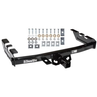 Trailer Hitch Brake Control For 99-06 Chevy Silverado GMC Sierra 1500 HD 99-04 2500 LD (07-07 Classic) Standard or Step Bumper w/ Plug Play Wiring 2" and 2- 5/16" Ball 4" Drop Mount 7-Way Pin Blade RV Controller Class 4