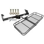 Trailer Tow Hitch For 99-04 Chevy Tracker Suzuki Vitara 99-05 Grand Vitara 02-06 XL-7 Basket Cargo Carrier Platform w/ Hitch Pin