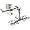 Trailer Tow Hitch For 99-03 Lexus RX300 01-03 Toyota Highlander Platform Style 2 Bike Rack Hitch Lock and Cover