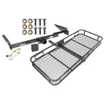Trailer Tow Hitch For 99-03 Lexus RX300 01-03 Toyota Highlander Basket Cargo Carrier Platform Hitch Lock and Cover