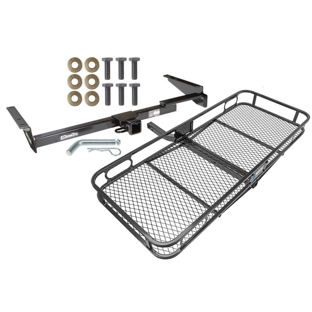 Trailer Tow Hitch For 99-03 Lexus RX300 01-03 Toyota Highlander Basket Cargo Carrier Platform w/ Hitch Pin
