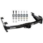 Trailer Hitch w/ Tekonsha Prodigy P3 Brake Control For 01-02 Chevy Silverado GMC Sierra 2500 HD 3500 w/ Plug Play Wiring 2" 2- 5/16" Ball 4" Drop Mount 7-Way Pin Blade RV Controller Class 4