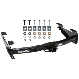 Trailer Tow Hitch For 01-10 Chevy Silverado GMC Sierra 2500 3500 HD 2007 Classic, 6-1/2 & 8 Ft Bed