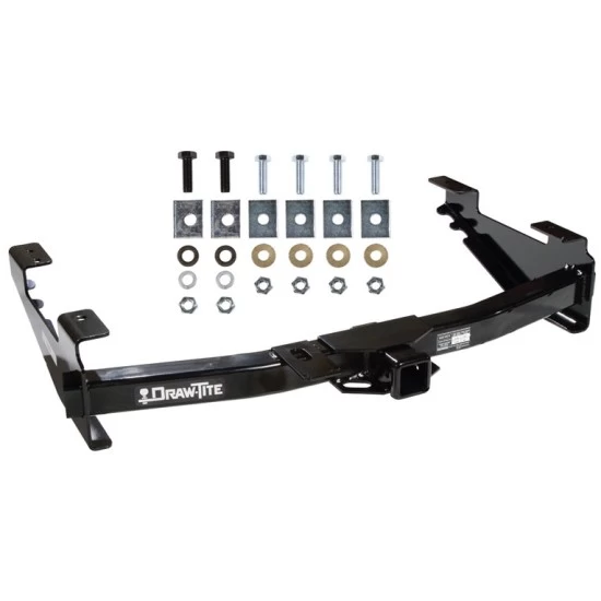 Trailer Tow Hitch For 01-10 Chevy Silverado GMC Sierra 2500 3500 HD 2007 Classic, 6-1/2 & 8 Ft Bed