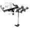 Trailer Tow Hitch For 99-23 F-450 F-550 99-00 F-350 4 Bike Rack w/ Hitch Lock and Cover