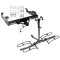 Trailer Tow Hitch For 99-22 F-450 F-550 99-00 F-350 Platform Style 2 Bike Rack w/ Anti Rattle Hitch Lock