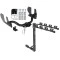Trailer Tow Hitch w/ 4 Bike Rack For 04-05 Ford F-150 2006 Lincoln Mark LT tilt away adult or child arms fold down carrier