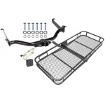 Trailer Tow Hitch For 04-15 Nissan TITAN All Models Basket Cargo Carrier Platform Hitch Lock and Cover