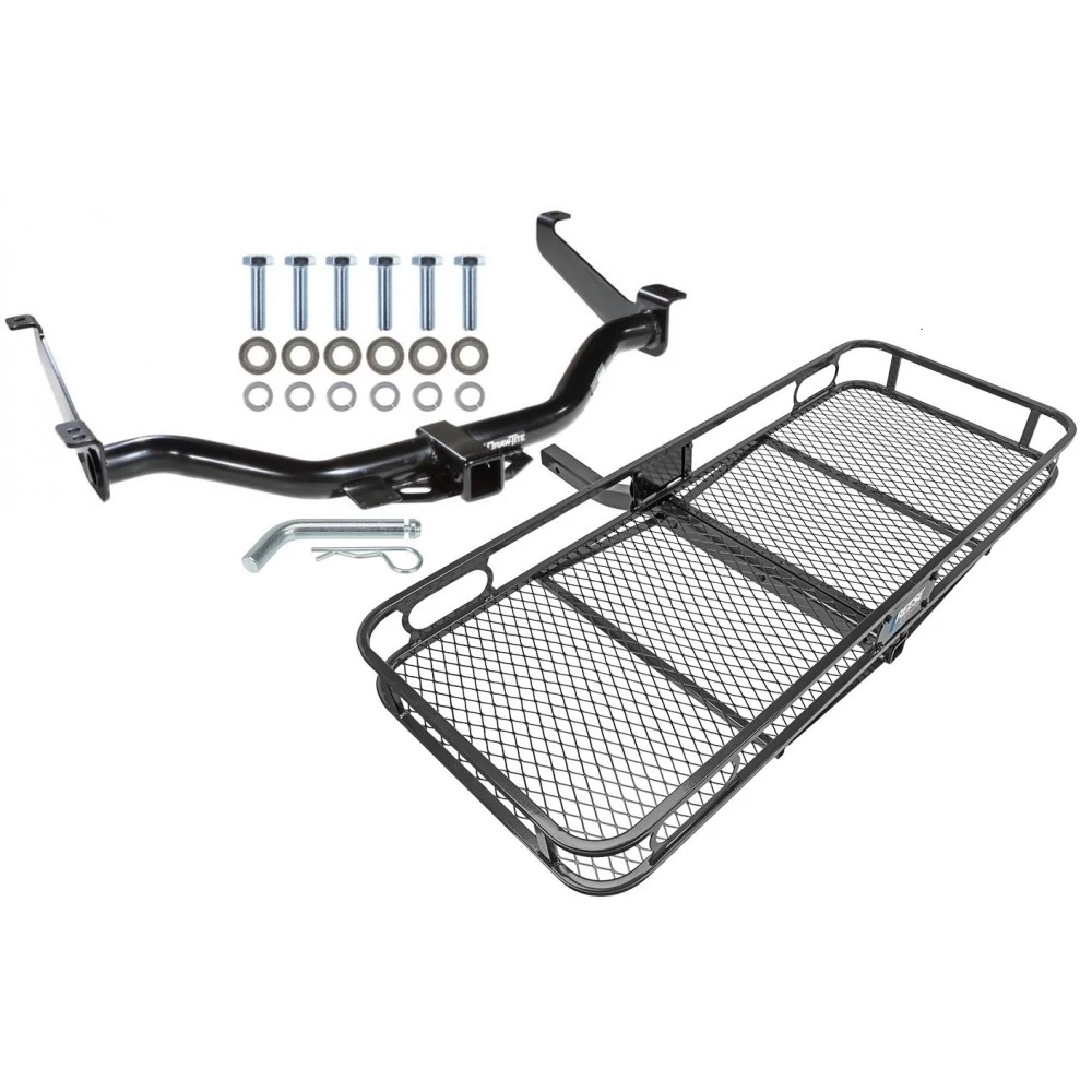 Trailer Tow Hitch For 04-15 Nissan TITAN All Models Basket Cargo Carrier Platform w/ Hitch Pin