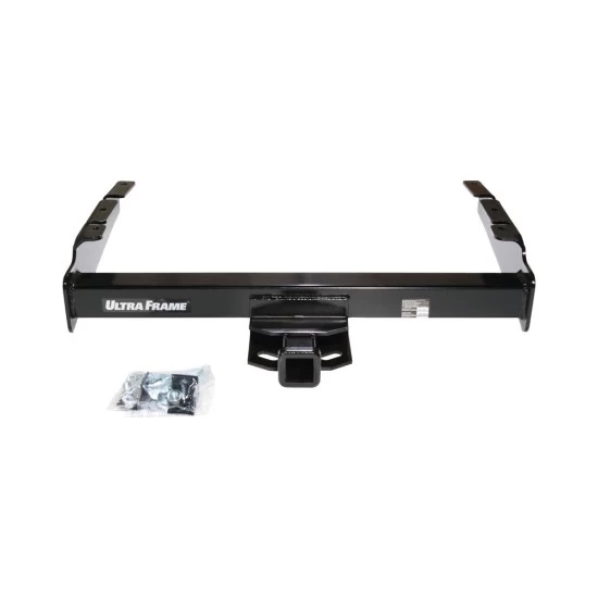 Trailer Tow Hitch For 80-97 Ford F-150 F-250 F-350 80-83 F-100 1997 Heavy Duty w/ 4 Bike Carrier Rack