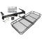 Trailer Tow Hitch For 92-14 Ford Econoline E-150 E-250 E-350 Basket Cargo Carrier Platform Hitch Lock and Cover
