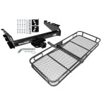Trailer Tow Hitch For 94-02 Dodge Ram 2500 3500 94-01 1500 Basket Cargo Carrier Platform w/ Hitch Pin