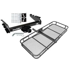 Trailer Tow Hitch For 94-02 Dodge Ram 2500 3500 94-01 1500 Basket Cargo Carrier Platform w/ Hitch Pin