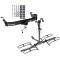 Trailer Tow Hitch For 00-14 Ford Econoline Van Except Shuttle Bus Platform Style 2 Bike Rack w/ Anti Rattle Hitch Lock