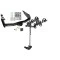 Trailer Tow Hitch For 99-07 Chevy Silverado GMC Sierra 1500 2007 Classic 99-04 2500 LD 01-06 1500 HD 4 Bike Rack w/ Hitch Lock and Cover