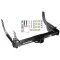 Trailer Tow Hitch For 06-08 Ford F-150 Lincoln Mark LT w/o OEM Hitch Platform Style 2 Bike Rack w/ Anti Rattle Hitch Lock