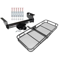Trailer Tow Hitch For 01-25 Chevy Silverado GMC Sierra 3500 HD 2007 Classic 07-12 Dodge Ram 3500 4500 5500 Basket Cargo Carrier Platform w/ Hitch Pin