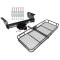 Trailer Tow Hitch For 01-25 Chevy Silverado GMC Sierra 3500 HD 2007 Classic 07-12 Dodge Ram 3500 4500 5500 Basket Cargo Carrier Platform w/ Hitch Pin