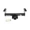 Trailer Tow Hitch For 01-24 Chevy Silverado GMC Sierra 3500 4500 5500 Basket Cargo Carrier Platform Hitch Lock and Cover