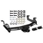Trailer Tow Hitch For 11-14 Chevy Silverado GMC Sierra 2500 3500 HD Platform Style 2 Bike Rack w/ Anti Rattle Hitch Lock