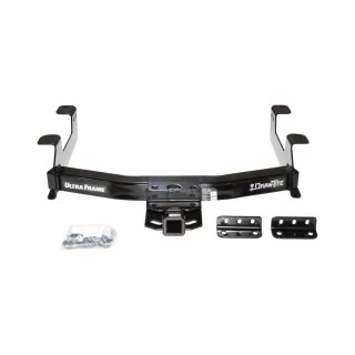 Trailer Tow Hitch For 11-14 Chevy Silverado GMC Sierra 2500 3500 HD Basket Cargo Carrier Platform Hitch Lock and Cover