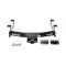 Trailer Tow Hitch For 11-14 Chevy Silverado GMC Sierra 2500 3500 HD Basket Cargo Carrier Platform Hitch Lock and Cover