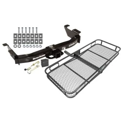 Trailer Tow Hitch For 00-14 Ford Econoline Van Except Shuttle Bus Basket Cargo Carrier Platform Hitch Lock and Cover