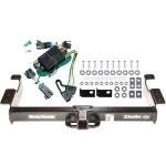 Trailer Hitch Tow Receiver w/ Wiring Kit Harness For 00-02 Chevrolet Express GMC Savana 1500 2500 3500Class 5
