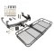 Trailer Tow Hitch For 15-19 Chevy Silverado GMC Sierra 2500 3500 HD Basket Cargo Carrier Platform Hitch Lock and Cover