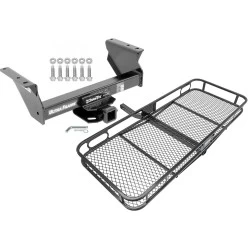 Trailer Tow Hitch For 13-24 Ram 4500 5500 All 3500 Cab & Chassis Basket Cargo Carrier Platform w/ Hitch Pin