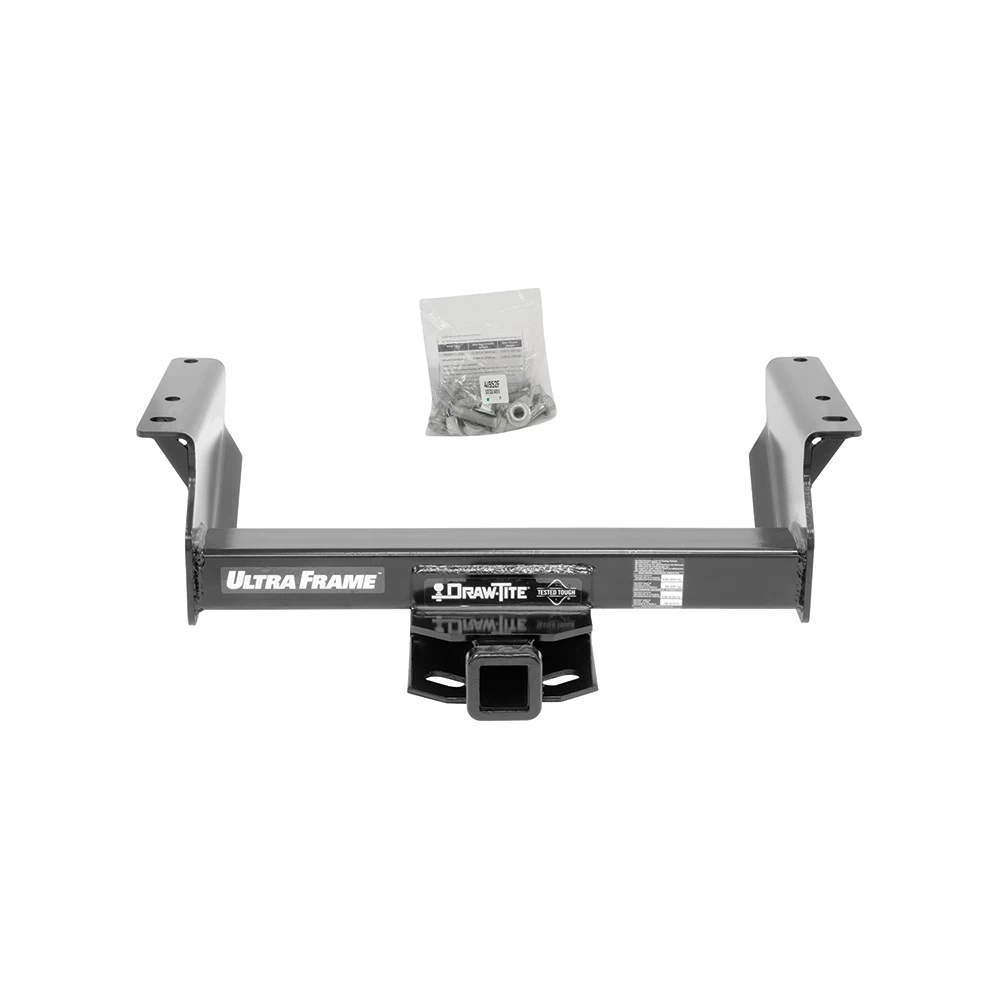 Trailer Tow Hitch For 13-21 RAM 3500 4500 5500 Cab & Chassis Basket Cargo Carrier Platform w/ Hitch Pin