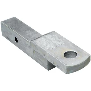 Ball Mount Draw-Bar 12000 lbs 8-1/2" Long 1" Rise 2" Drop Fits 2" x 2" Trailer Hitch Receiver Zinc