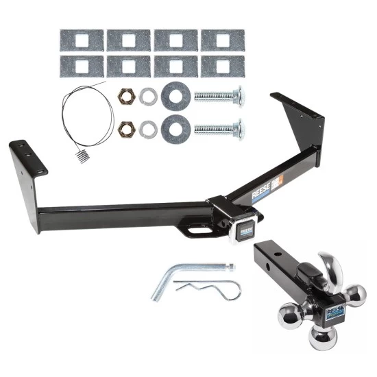 Reese Trailer Tow Hitch Receiver For 96-07 Chrysler Dodge Plymouth Town and Country Grand Caravan Voyager Except Stow-n-Go Receiver w/Tri-Ball Triple Ball 1-7/8" 2" 2-5/16"