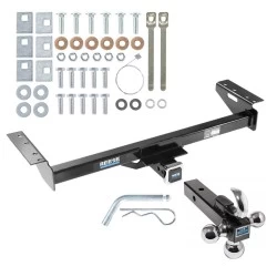 Reese Trailer Tow Hitch Receiver For 84-90 Jeep Wagoneer 84-01 Cherokee w/Tri-Ball Triple Ball 1-7/8" 2" 2-5/16"