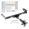 Reese Trailer Tow Hitch Receiver For 84-90 Jeep Wagoneer 84-01 Cherokee w/Tri-Ball Triple Ball 1-7/8" 2" 2-5/16"